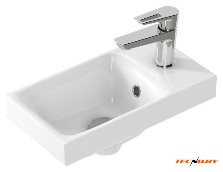 Умывальник Cersanit Moduo 40 S-UM-MOD40/1 + 63034 - Изображение №1 — Интернет-Магазин TECNO.BY