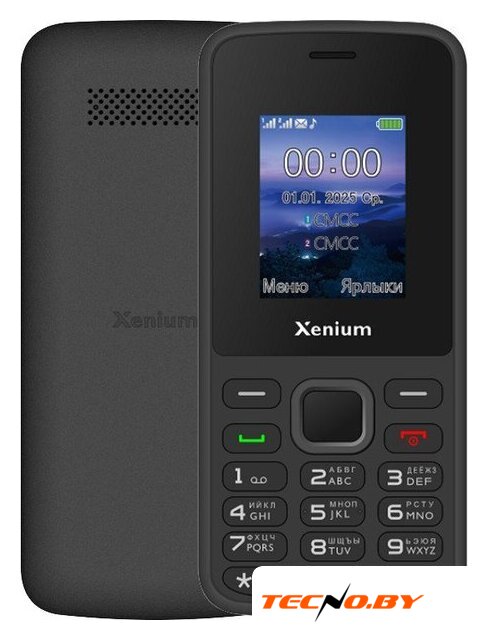 Кнопочный телефон Xenium X175 (черный) - Изображение №1 — Интернет-Магазин TECNO.BY