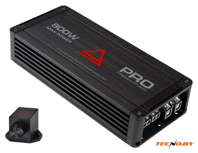 Автомобильный усилитель Aura Fireball-D1.800 PRO - Изображение №1 — Интернет-Магазин TECNO.BY