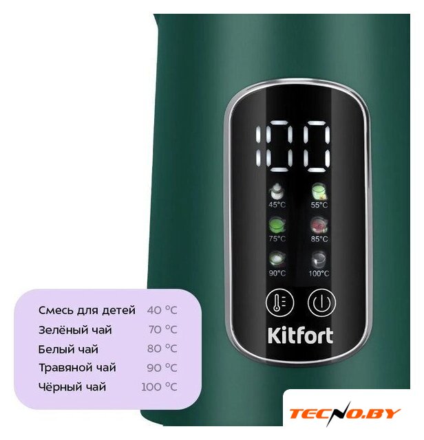 Электрический чайник Kitfort KT-8726 - Изображение №3 — Интернет-Магазин TECNO.BY