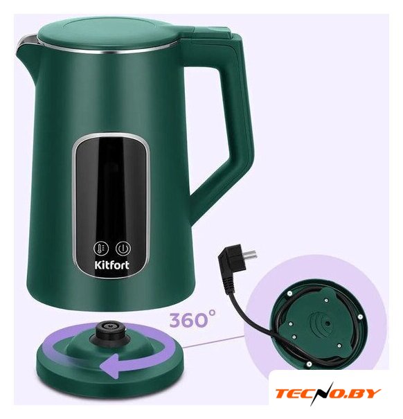 Электрический чайник Kitfort KT-8726 - Изображение №4 — Интернет-Магазин TECNO.BY