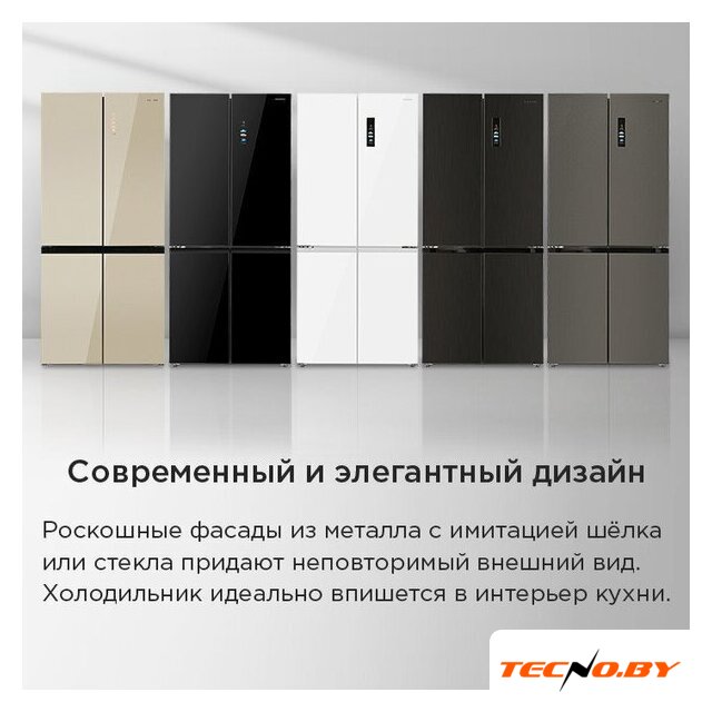 Четырёхдверный холодильник MAUNFELD MFF190NFDSX - Изображение №32 — Интернет-Магазин TECNO.BY