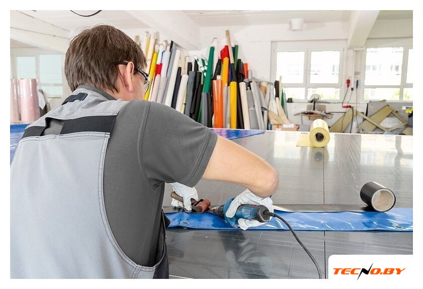 Промышленный фен Bosch GHG 20-60 Professional 06012A6400 - Изображение №9 — Интернет-Магазин TECNO.BY