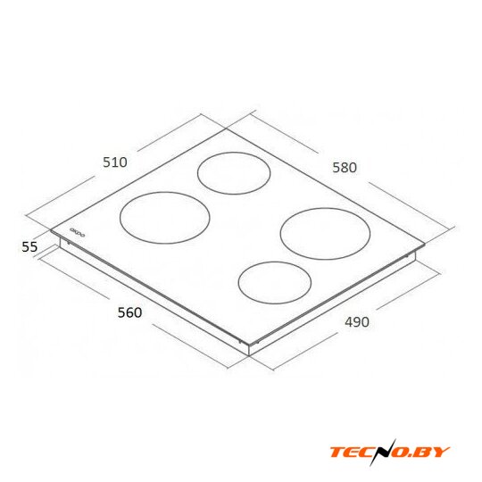 Варочная панель Akpo PKA 60 9014 BL - Изображение №8 — Интернет-Магазин TECNO.BY