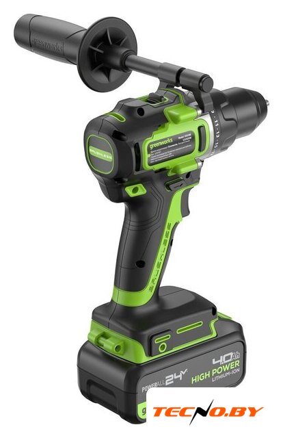 Дрель-шуруповерт Greenworks GD24DD90 3707507CUD (с 2-мя АКБ) - Изображение №5 — Интернет-Магазин TECNO.BY