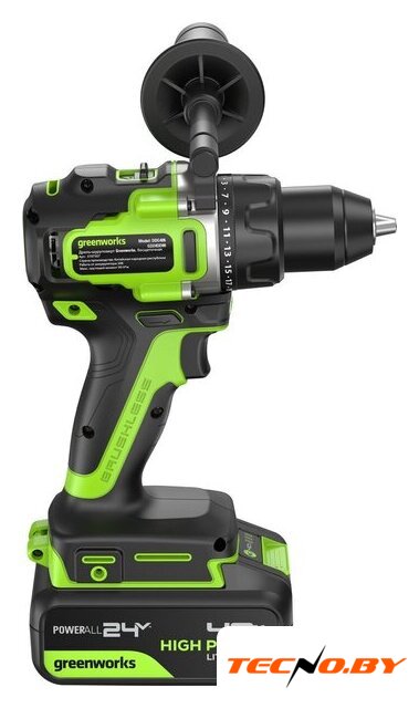 Дрель-шуруповерт Greenworks GD24DD90 3707507CUD (с 2-мя АКБ) - Изображение №9 — Интернет-Магазин TECNO.BY