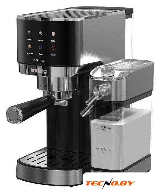 Рожковая кофеварка Korting KCM 1005 T Arte - Изображение №1 — Интернет-Магазин TECNO.BY