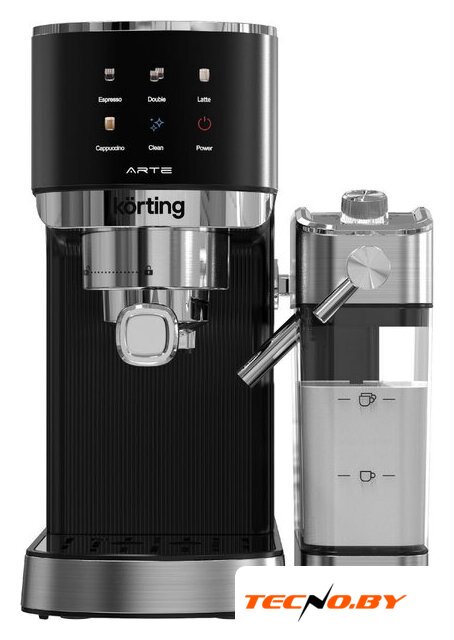 Рожковая кофеварка Korting KCM 1005 T Arte - Изображение №2 — Интернет-Магазин TECNO.BY