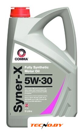 Моторное масло Comma Syner-X 5W-30 5л - Изображение №1 — Интернет-Магазин TECNO.BY