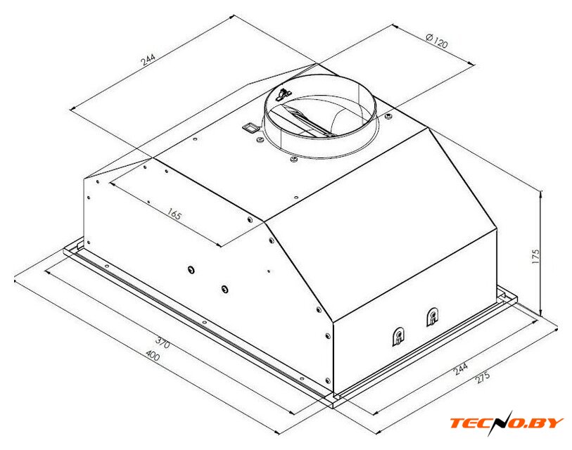 Кухонная вытяжка Krona Kate 400 PB КА-00011834 - Изображение №9 — Интернет-Магазин TECNO.BY
