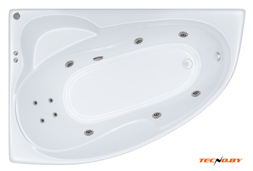 Ванна Triton Изабель гидромассажная 170x100L Стандарт - Изображение №1 — Интернет-Магазин TECNO.BY