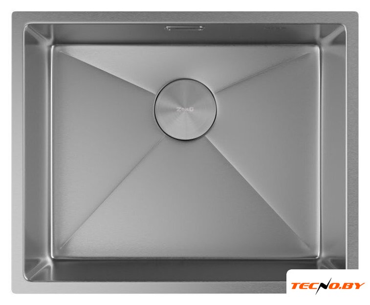 Кухонная мойка ZorG Zerox 54 U / IF Steel - Изображение №3 — Интернет-Магазин TECNO.BY