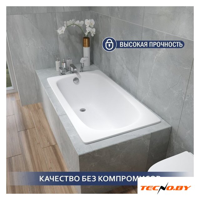 Ванна Lauter Axel 130 21B1130 (с ножками) - Изображение №5 — Интернет-Магазин TECNO.BY