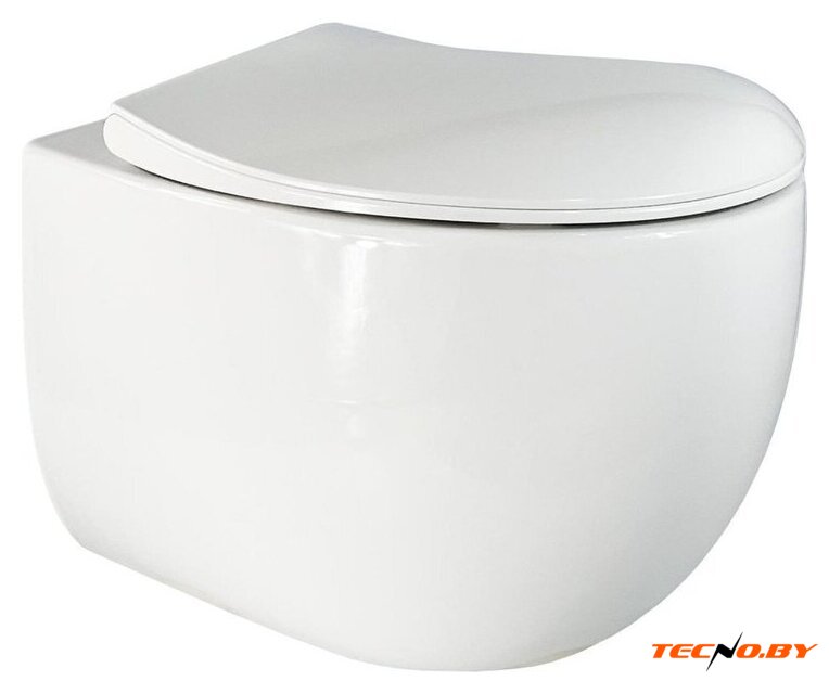 Унитаз подвесной Roxen Egg в комплекте с инсталляцией StounFix Dual Fresh 6 в 1 964215 (кнопка: оружейная сталь) - Изображение №6 — Интернет-Магазин TECNO.BY