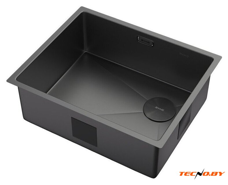 Кухонная мойка ZorG Zerox 54 U / IF Side SF Zurinox PVD Gunblack - Изображение №2 — Интернет-Магазин TECNO.BY