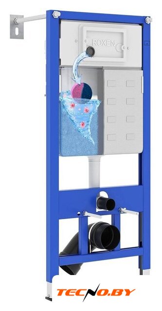 Унитаз подвесной Roxen StounFix Slim 966617 - Изображение №2 — Интернет-Магазин TECNO.BY