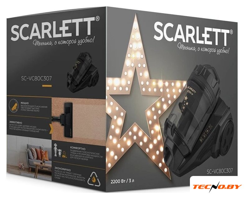 Пылесос Scarlett SC-VC80C307 - Изображение №14 — Интернет-Магазин TECNO.BY