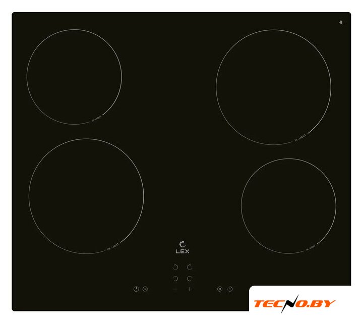 Варочная панель LEX EVH 640A BL - Изображение №1 — Интернет-Магазин TECNO.BY