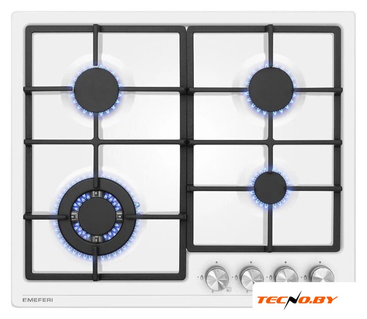 Варочная панель Meferi MGH604WH Light - Изображение №1 — Интернет-Магазин TECNO.BY