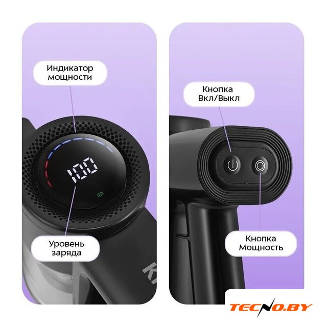 Пылесос Kitfort KT-5550 - Изображение №4 — Интернет-Магазин TECNO.BY