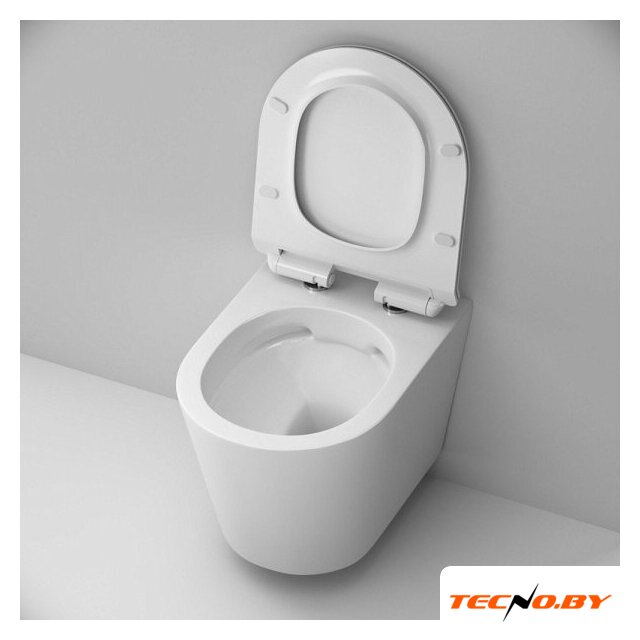 Унитаз подвесной AM.PM Sunny Flashclean C85C1701SC (с сиденьем) - Изображение №4 — Интернет-Магазин TECNO.BY