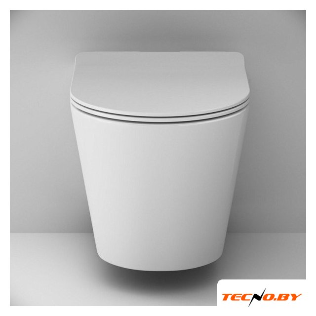 Унитаз подвесной AM.PM Sunny Flashclean C85C1701SC (с сиденьем) - Изображение №2 — Интернет-Магазин TECNO.BY