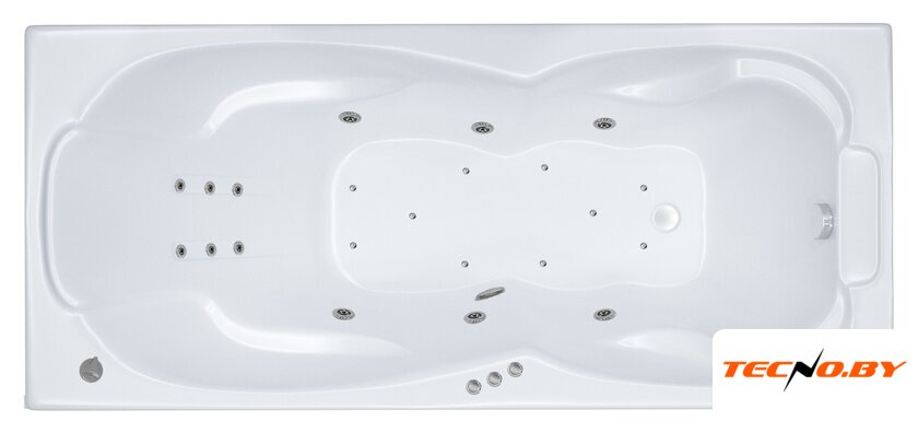 Ванна Triton Персей 190x90 Люкс Flat (с гидромассажем) - Изображение №1 — Интернет-Магазин TECNO.BY