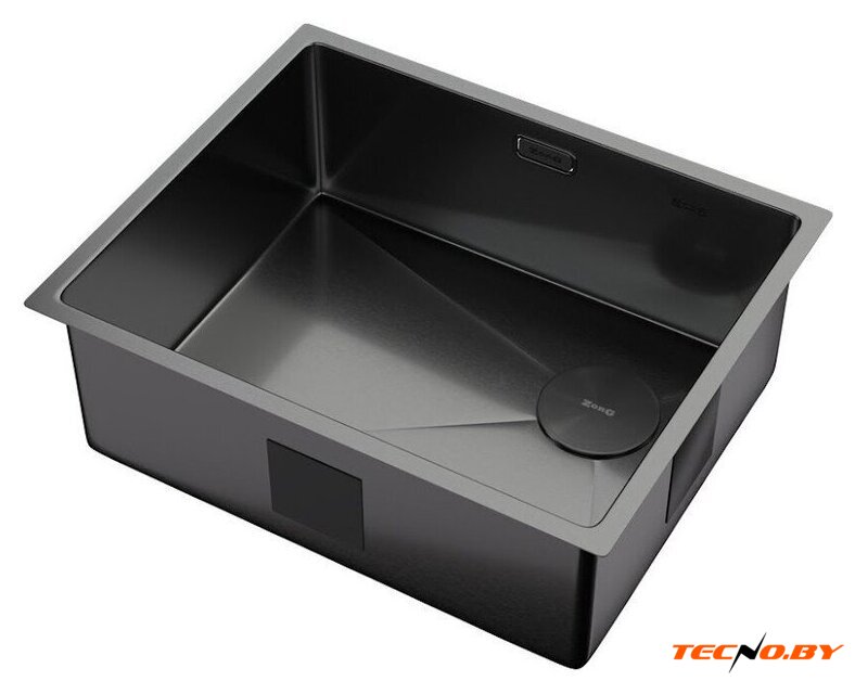 Кухонная мойка ZorG Zerox 54 U / IF Side SF PVD Gunblack - Изображение №2 — Интернет-Магазин TECNO.BY
