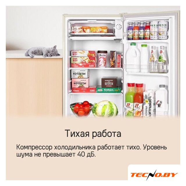 Однокамерный холодильник MAUNFELD MFF83RB - Изображение №11 — Интернет-Магазин TECNO.BY