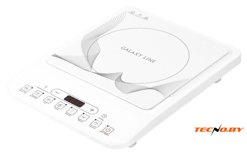 Настольная плита Galaxy Line GL3060 (белый) - Изображение №2 — Интернет-Магазин TECNO.BY