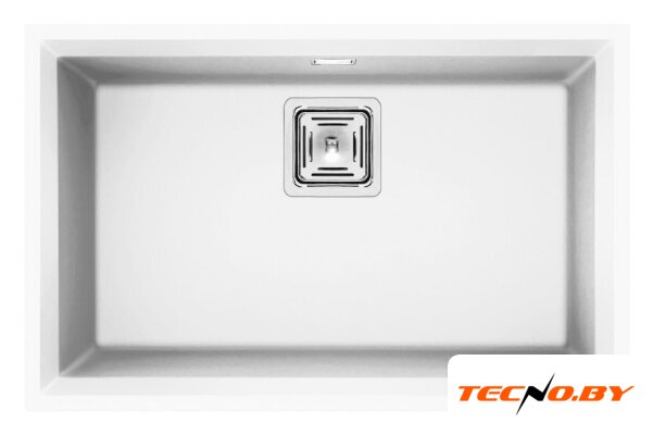 Кухонная мойка Elleci Karisma 120 Undermount White K96 - Изображение №1 — Интернет-Магазин TECNO.BY