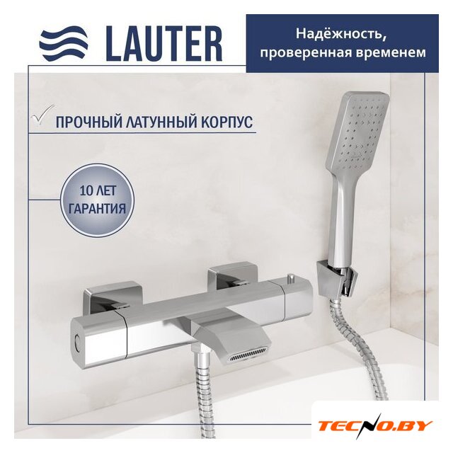 Смеситель Lauter Comfort 21YH40400 с лейкой Living Fleur 21S00126 - Изображение №2 — Интернет-Магазин TECNO.BY