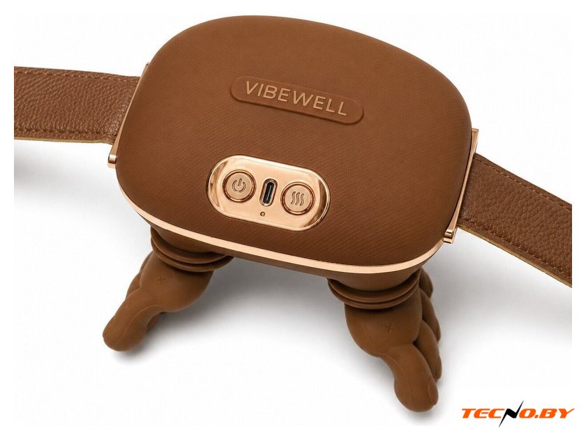 Массажер для шеи и плеч  VibeWell P-054 (коричневый) - Изображение №4 — Интернет-Магазин TECNO.BY