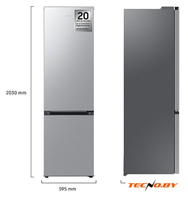 Холодильник Samsung RB38C600DSA/EF - Изображение №3 — Интернет-Магазин TECNO.BY