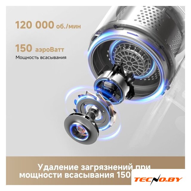 Пылесос Dreame Cordless Vacuum Cleaner R10s Pro VZV23A (евровилка, черный) - Изображение №3 — Интернет-Магазин TECNO.BY