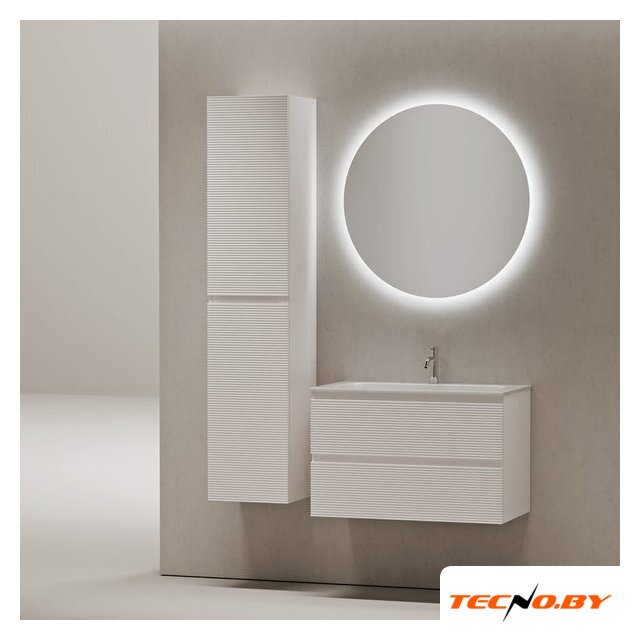  Sancos Тумба с умывальником Folk FL80W + CN7005MB - Изображение №9 — Интернет-Магазин TECNO.BY