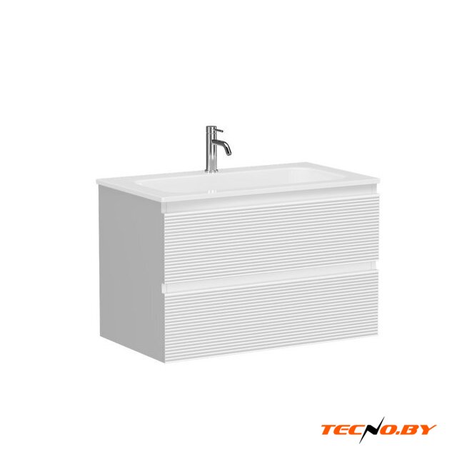  Sancos Тумба с умывальником Folk FL80W + CN7005MB - Изображение №3 — Интернет-Магазин TECNO.BY