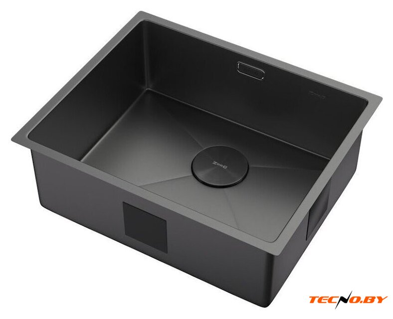 Кухонная мойка ZorG Zerox 54 U / IF Zurinox PVD Gunblack - Изображение №2 — Интернет-Магазин TECNO.BY