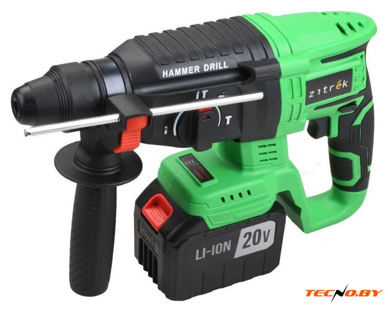 Перфоратор Zitrek Destroyer Pro 063-4373 (с 2-мя АКБ, кейс) - Изображение №3 — Интернет-Магазин TECNO.BY