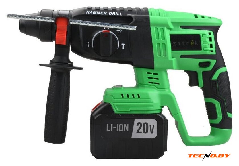 Перфоратор Zitrek Destroyer Pro 063-4373 (с 2-мя АКБ, кейс) - Изображение №4 — Интернет-Магазин TECNO.BY