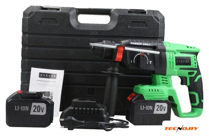 Перфоратор Zitrek Destroyer Pro 063-4373 (с 2-мя АКБ, кейс) - Изображение №6 — Интернет-Магазин TECNO.BY