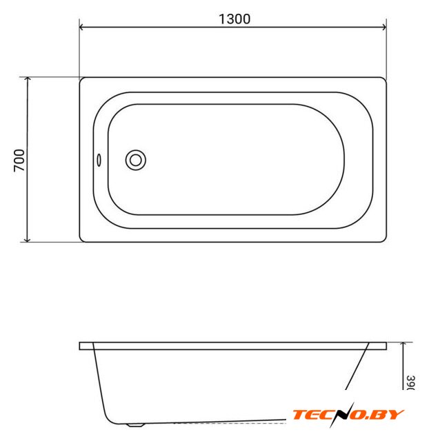 Ванна Lauter Axel 130 21B1130 - Изображение №19 — Интернет-Магазин TECNO.BY