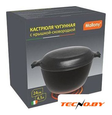 Кастрюля Mallony CC-24/45 - Изображение №2 — Интернет-Магазин TECNO.BY
