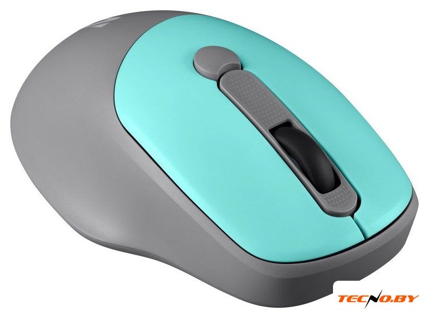 Мышь Defender Feam MM-296 (серый/мятный) - Изображение №2 — Интернет-Магазин TECNO.BY