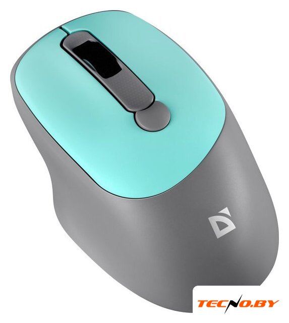 Мышь Defender Feam MM-296 (серый/мятный) - Изображение №4 — Интернет-Магазин TECNO.BY