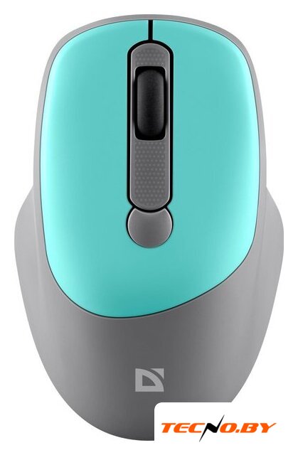 Мышь Defender Feam MM-296 (серый/мятный) - Изображение №1 — Интернет-Магазин TECNO.BY