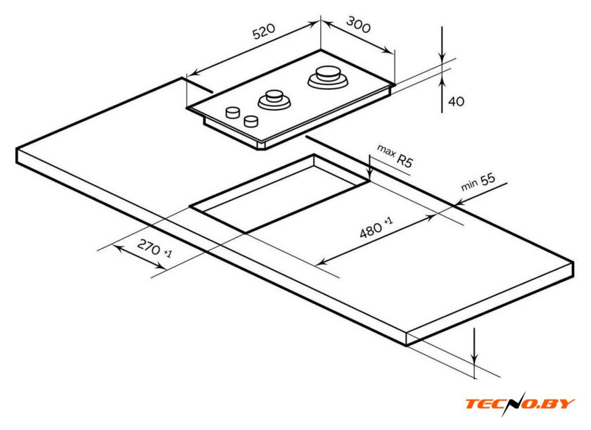 Варочная панель LEX GVG 324 WH - Изображение №3 — Интернет-Магазин TECNO.BY