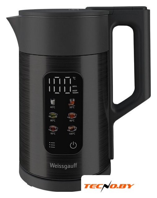Электрический чайник Weissgauff WK 1560 Db Touch BodyCool - Изображение №3 — Интернет-Магазин TECNO.BY