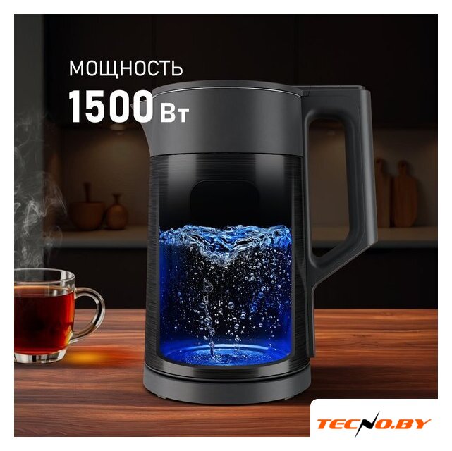 Электрический чайник Weissgauff WK 1560 Db Touch BodyCool - Изображение №12 — Интернет-Магазин TECNO.BY