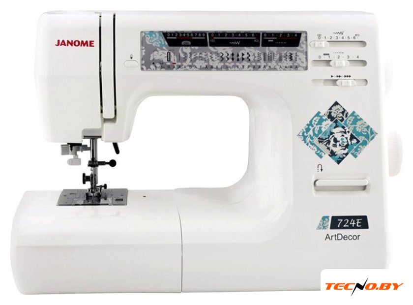 Электронная швейная машина Janome ArtDecor 724E - Изображение №1 — Интернет-Магазин TECNO.BY
